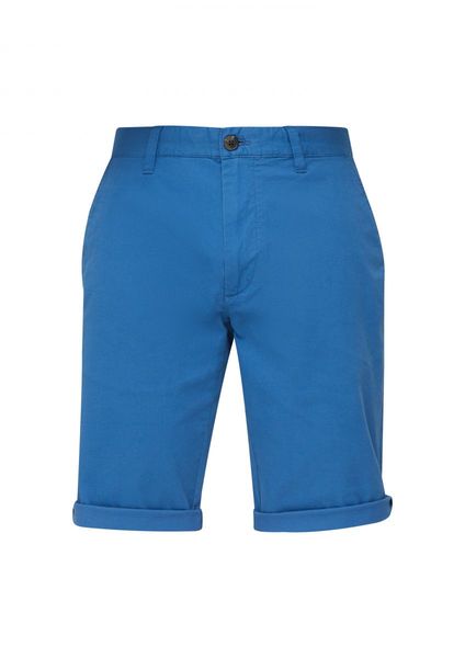 s.Oliver Red Label Austin: cotton stretch bermuda shorts - blue (5427)