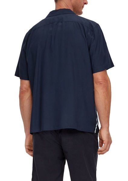 s.Oliver Red Label Relaxed: chemise en viscose  - bleu (59F1)