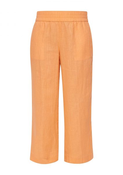 s.Oliver Red Label Relaxed : pantalon avec imprimé allover - orange (2115)