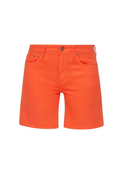 s.Oliver Red Label Betsy: Slim fit denim shorts  - orange (25Z8)