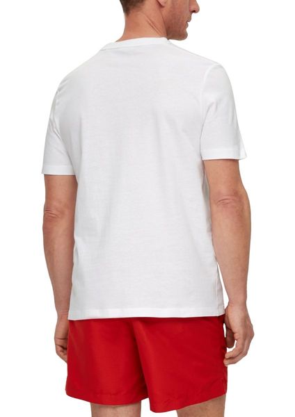 s.Oliver Red Label T-Shirt aus Baumwolle  - weiß (01D1)
