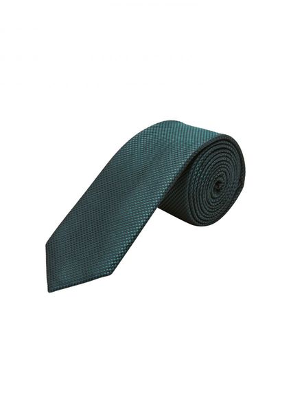 s.Oliver Red Label Cravate en soie mélangée - vert (7955)
