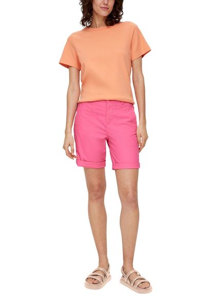 s.Oliver Red Label Shorts aus Lyocellmix  - pink (4426)
