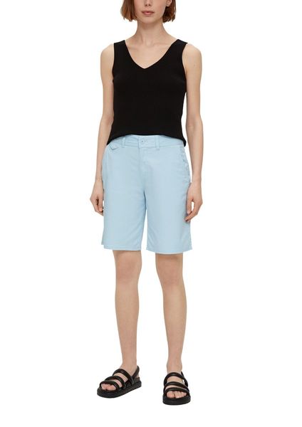 s.Oliver Red Label Chino-style Bermuda shorts - blue (5081)