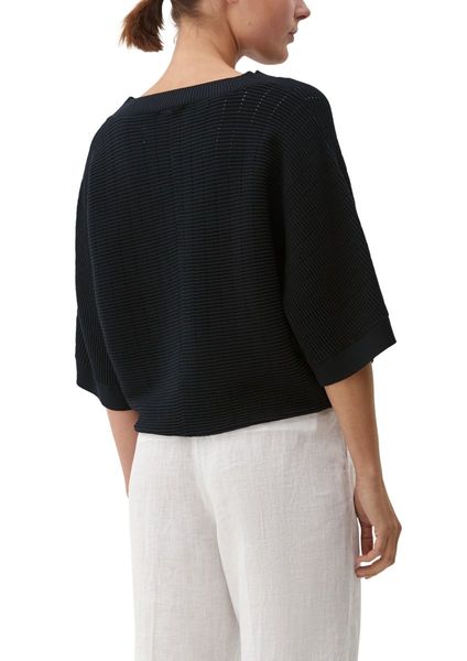 s.Oliver Red Label Knit sweater with lace pattern   - black (9999)