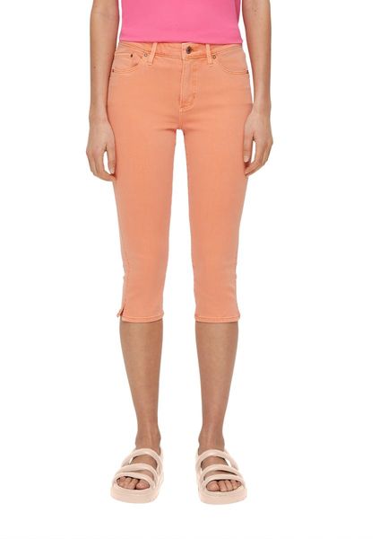 s.Oliver Red Label Slim : jeans avec délavage  - orange (21Z8)