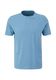 Q/S designed by Linen blend T-shirt - blue (5196)