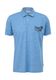 s.Oliver Red Label Meliertes Polo-Shirt   - blau (54D1)