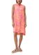 s.Oliver Red Label Leinenkleid mit V-Ausschnitt   - pink/orange (44A3)
