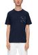 s.Oliver Red Label Cotton T-shirt - blue (59A1)