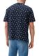 s.Oliver Red Label T-shirt with allover print   - blue (59A1)