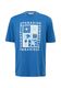 s.Oliver Red Label T-shirt en coton avec impression sur le devant  - bleu (54D2)