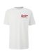 s.Oliver Red Label T-Shirt aus Baumwollmix  - weiß (01D2)