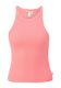Q/S designed by Slim fit cotton stretch top - pink (4281)