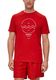 s.Oliver Red Label Pure cotton t shirt - red (30D1)