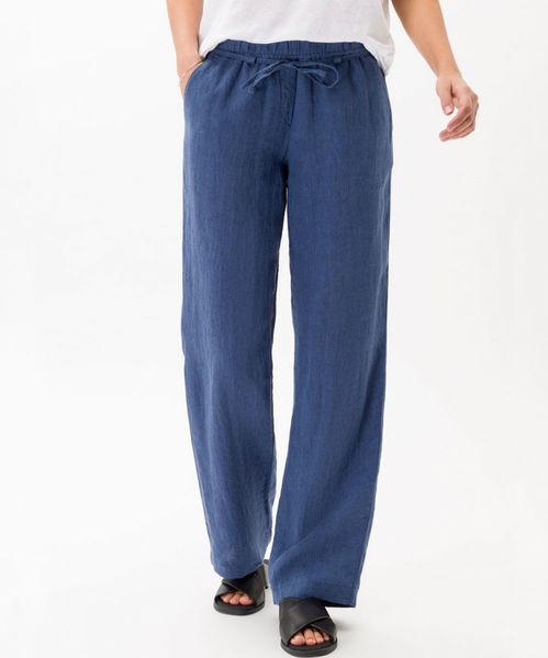 Brax Fabric pants - Style Farina - blue (23)