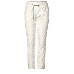 Street One Pantalon Loose Fit - Style Bonny - blanc (10108)