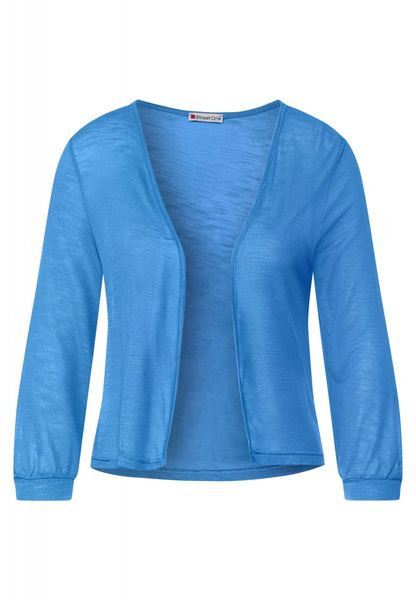 Street One Open shirt jacket - blue (14915)