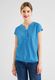 Street One T-Shirt mit Elastiksaum - blau (14510)