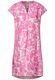 Street One Linen dress with print - pink (24692)