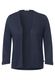 Cecil Shirtjacket in Unifarbe - blau (10128)