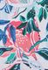 Cecil Leinenkleid mit Blumenprint - weiß/pink/blau (30000)