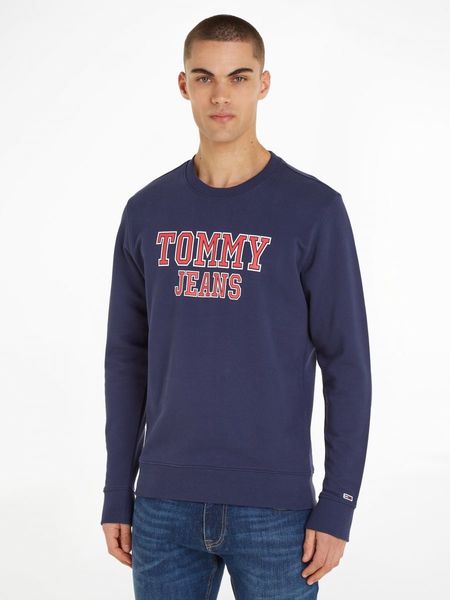 Tommy Jeans Pullover mit Logo - blau (C87)