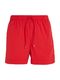 Tommy Hilfiger Essential Drawstring Mid Length Swim Shorts - red (XLG)