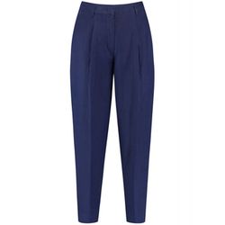 Gerry Weber Collection Pantalon 7/8 avec un pli à la taille  - bleu (80927)