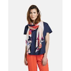 Gerry Weber Collection Scarf with floral pattern - white/red/orange (09068)