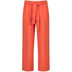 Gerry Weber Edition Culotte chic avec ceinture à nouer - rouge/orange (60702)