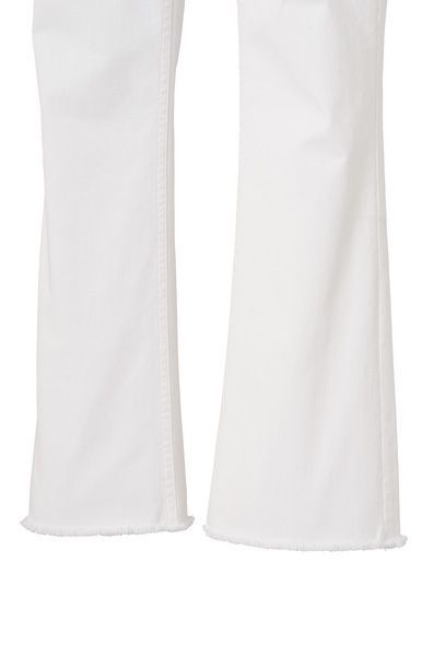 Yaya Pantalon en jean à cinq poches - blanc (14202)
