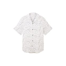 Tom Tailor Short sleeve shirt with lapel collar - white (31835)