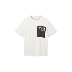 Tom Tailor Denim T-shirt avec imprimé - blanc (12906)