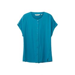 Tom Tailor Loose-fit blouse - blue (31668)
