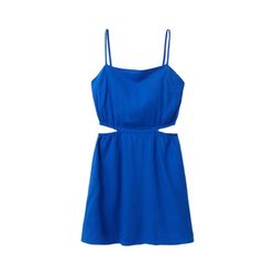 Tom Tailor Denim Mini dress with cut-outs - blue (14531)