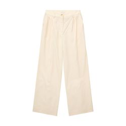 Tom Tailor Pantalon Straight Fit - Lea - blanc (31649)