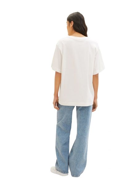 Tom Tailor Denim T-shirt avec imprimé - blanc (32116)