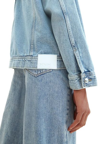 Blue oversized cheap jacket