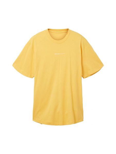 Tom Tailor Denim T-shirt avec imprimé - jaune (31043)