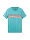 Tom Tailor Denim T-Shirt mit Print - blau (31044)