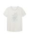 Tom Tailor T-Shirt mit Print - weiß (10315)