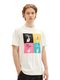 Tom Tailor Denim T-shirt avec photo imprimée - blanc (12906)