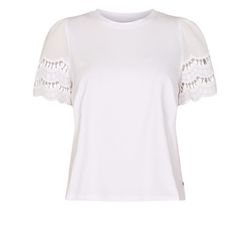 Nümph T-Shirt - Nutascha - blanc (9000)