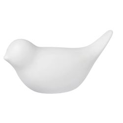Räder Oiseau en porcelaine (8x3cm) - blanc (NC)