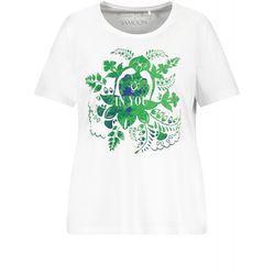 Samoon T-Shirt 1/2 Arm - weiß (09602)