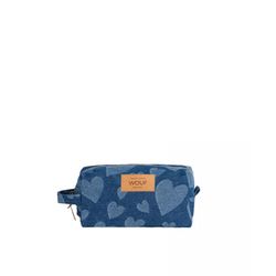 WOUF Cosmetic bag - Cuore  - blue (00)