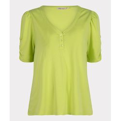 Esqualo T-Shirt mit Ballonärmeln - grün (Lime)