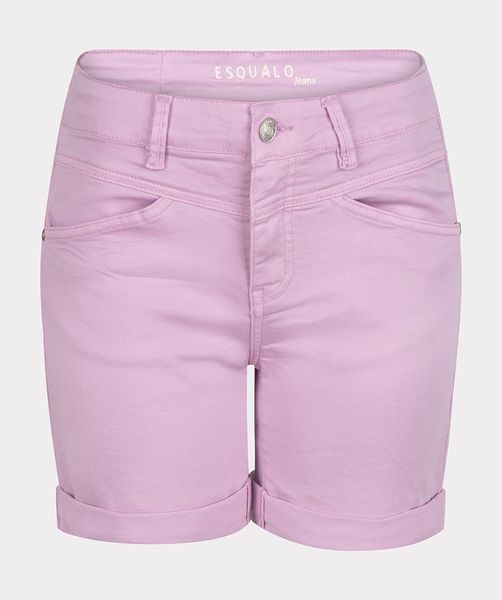 Esqualo Farbige Jeans-Shorts  - lila (Violet)