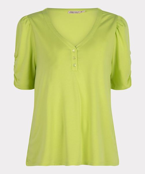 Esqualo T-shirt à manches ballon - vert (Lime)